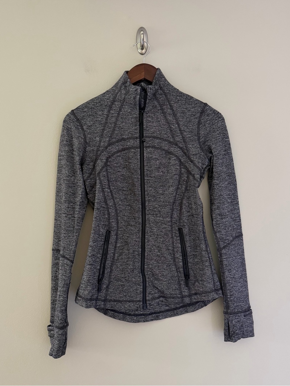 lululemon Define Jacket Heathered Gray Size 6